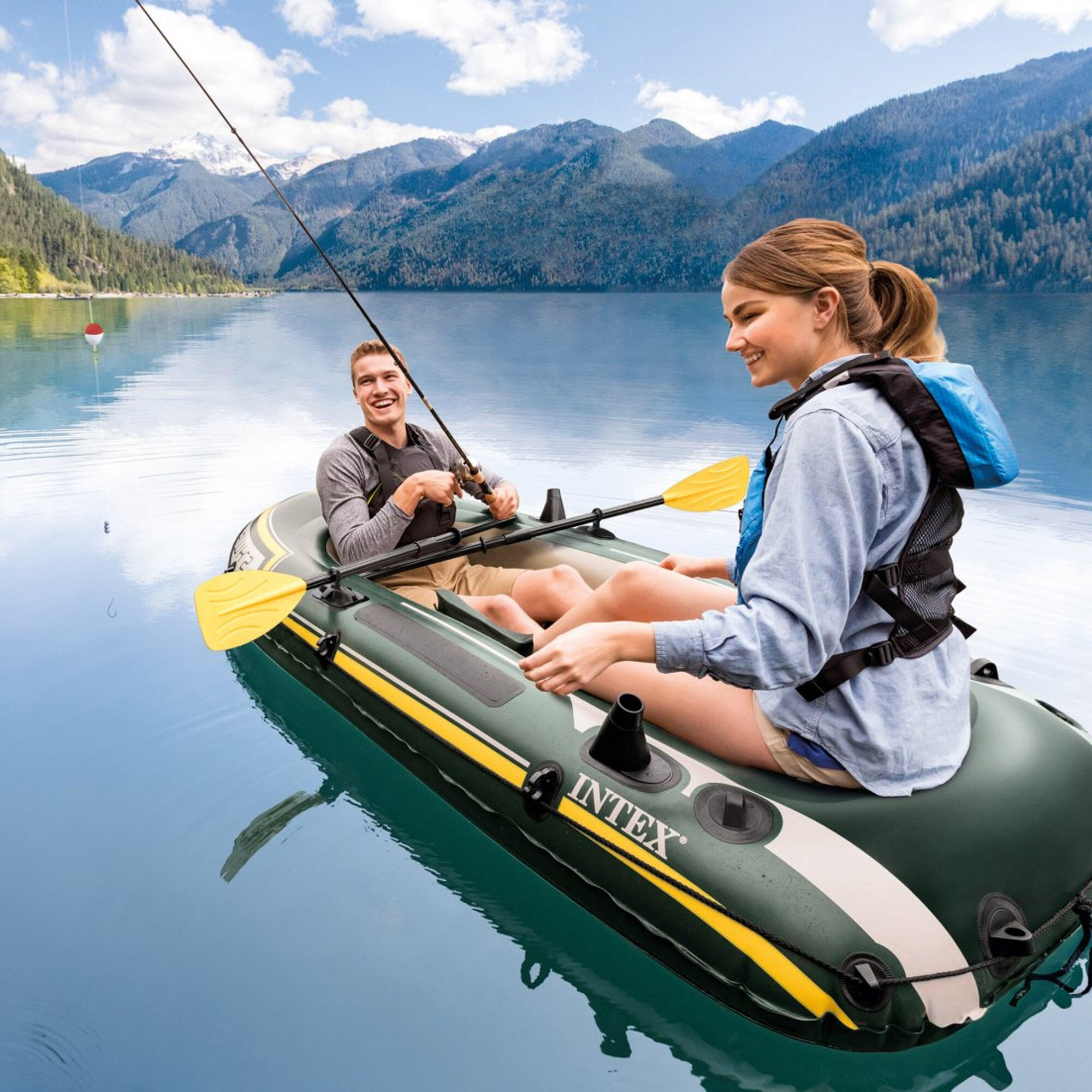 Intex Seahawk 2 Set - Tweepersoons opblaasboot 4/7