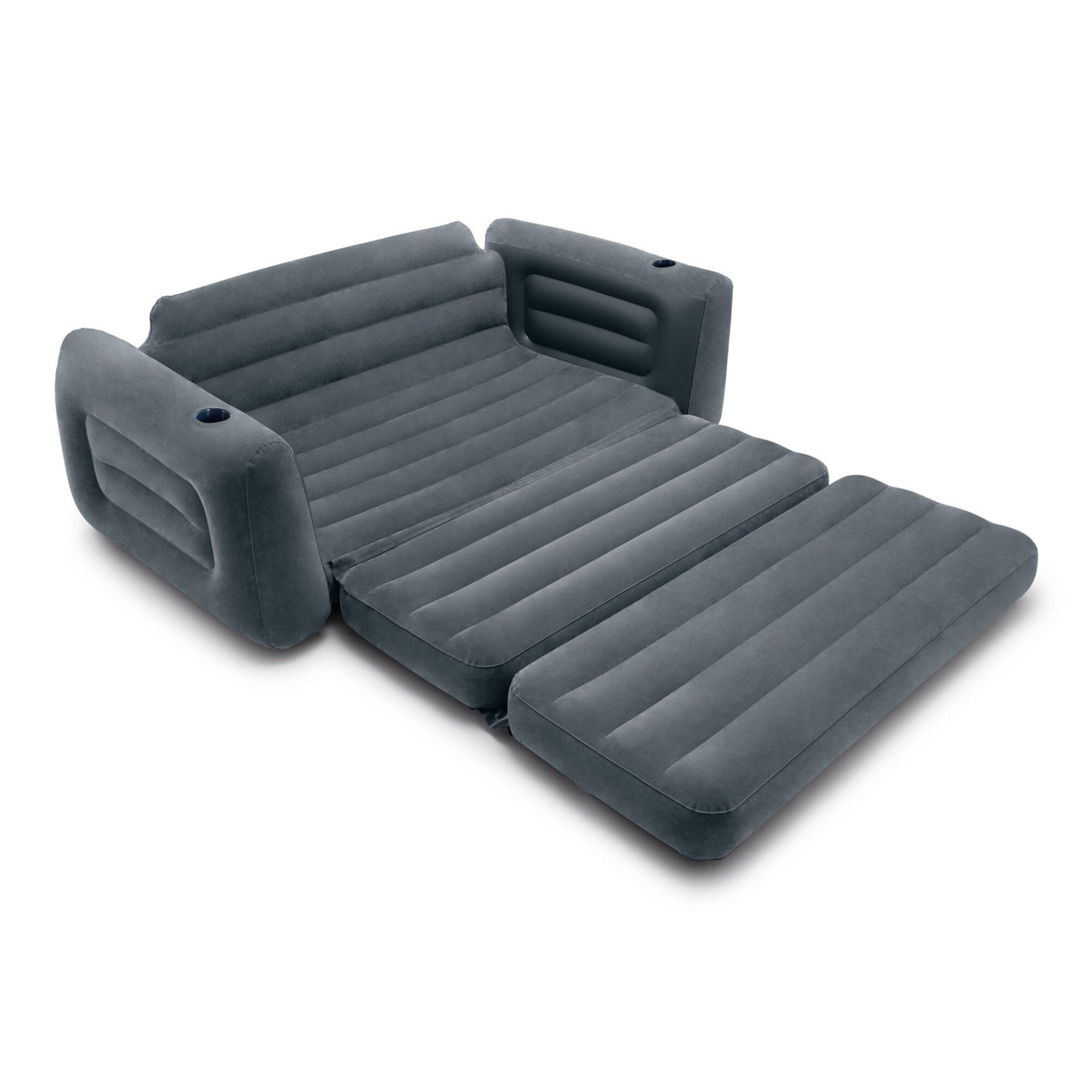 Sofá cama hinchable 2 en 1 Intex 203x224x66 cm 2/7
