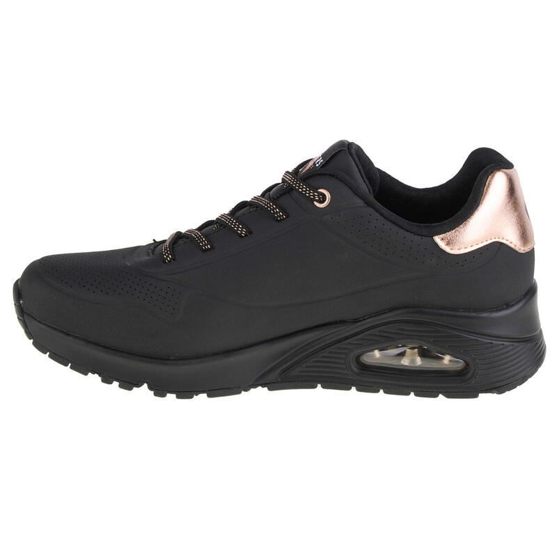 Pantofi Skechers Uno-Shimmer Away negri pentru femei
