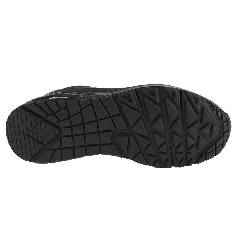 Pantofi Skechers Uno-Shimmer Away negri pentru femei