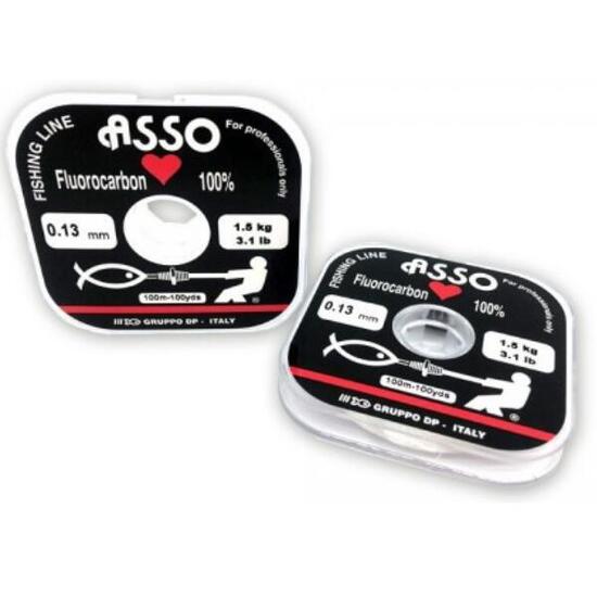 Filo 100% Fluorocarbon Asso Cuori - 100 mt