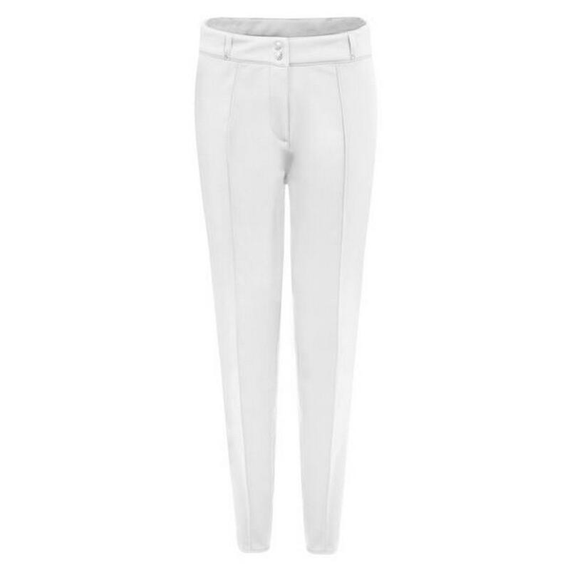 Womens Slender Ski Trousers (White)