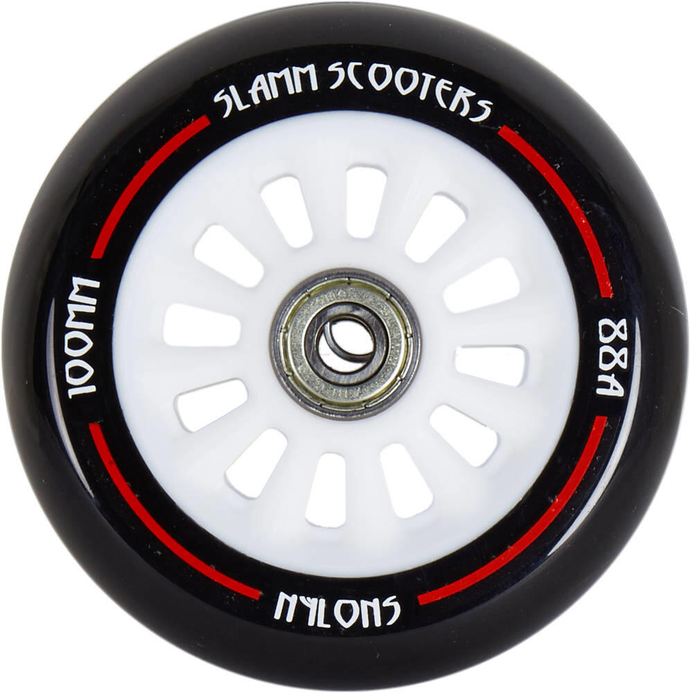 Nylon Core 100mm Scooter Wheel and Bearings 2/3