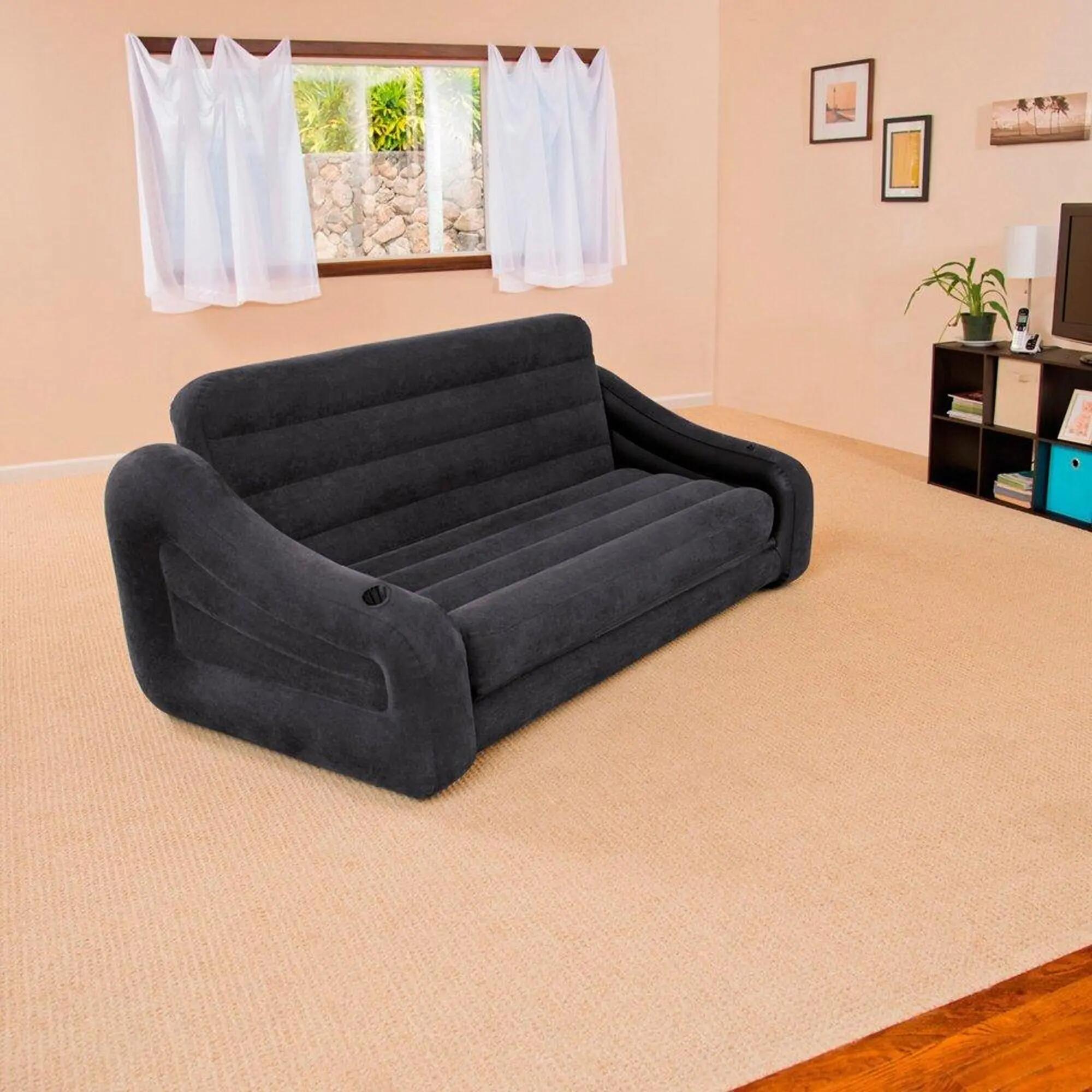 CANAPE GONFLABLE CONVERTIBLE EN LIT INTEX 4/5