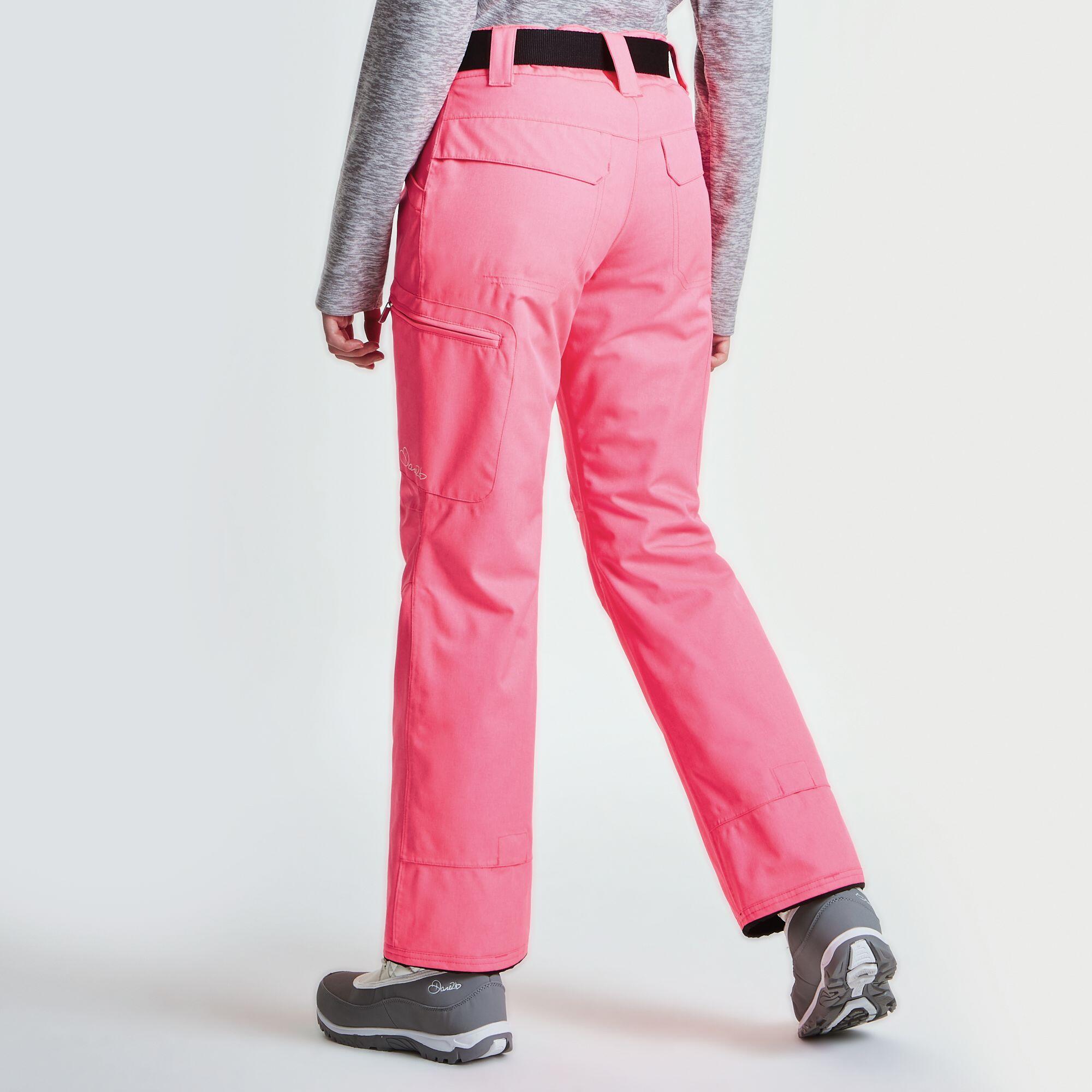 Womens/Ladies Free Scope II Ski Pants (Luminous Pink) 3/5