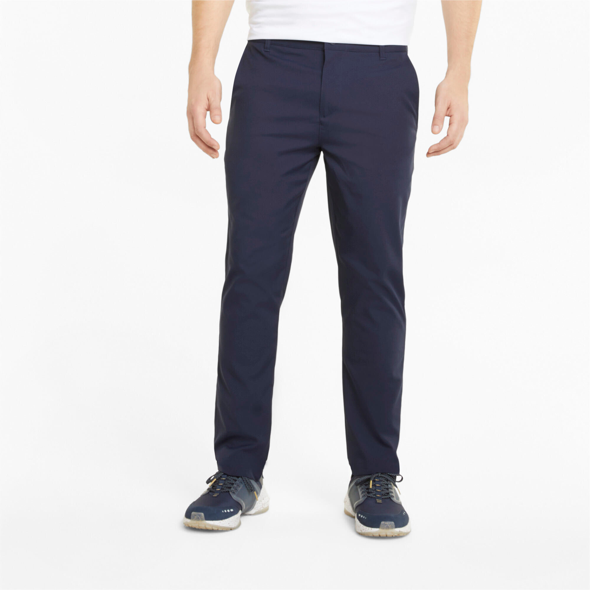 PUMA PUMA Mens Jackpot Tailored Golf Pants Trousers - Navy Blazer