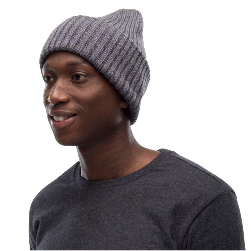 Uniszex sapkák, Buff Ervin Merino Hat Beanie, szürke