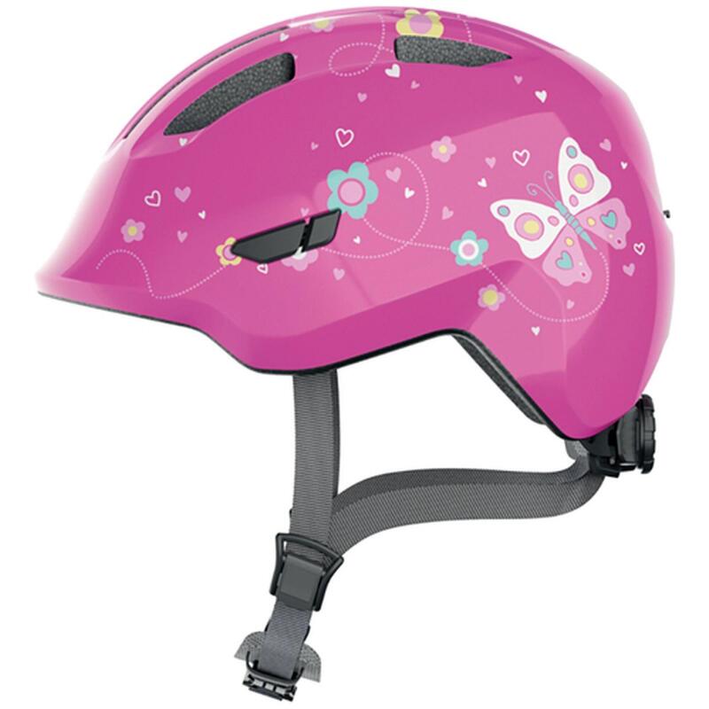 ABUS Casque de loisirs pour enfants "Smiley 3.0" butterfly shiny