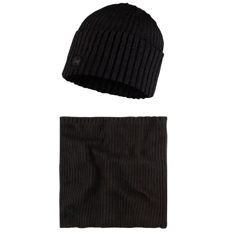 Bonnet unisexes Buff Gift Pack Set Beanie and Neckwarmer