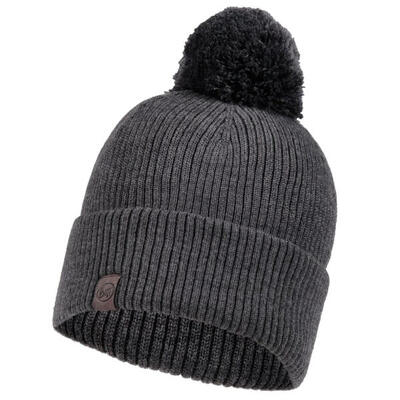 Buff merino wool hat tim grijs 100% merinowol