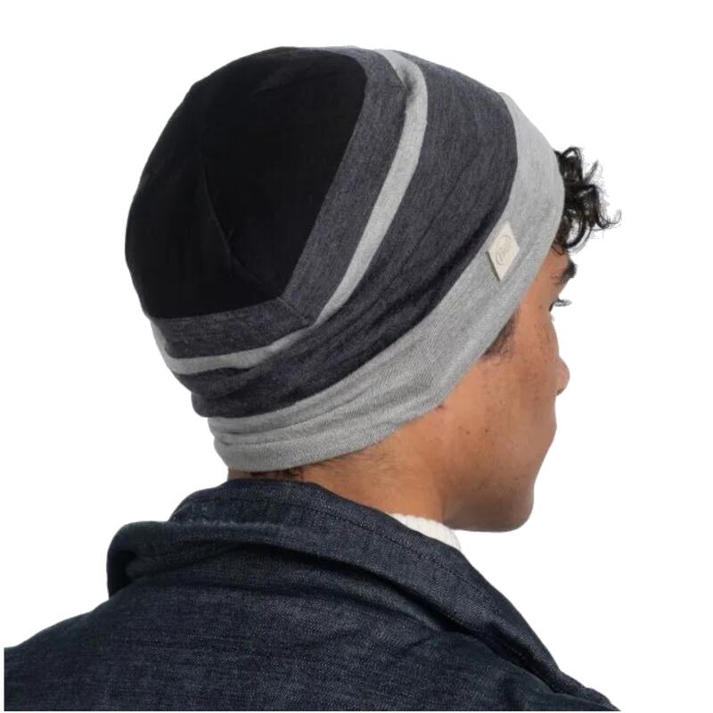 Uniszex sapkák, Buff Merino Move Beanie, szürke