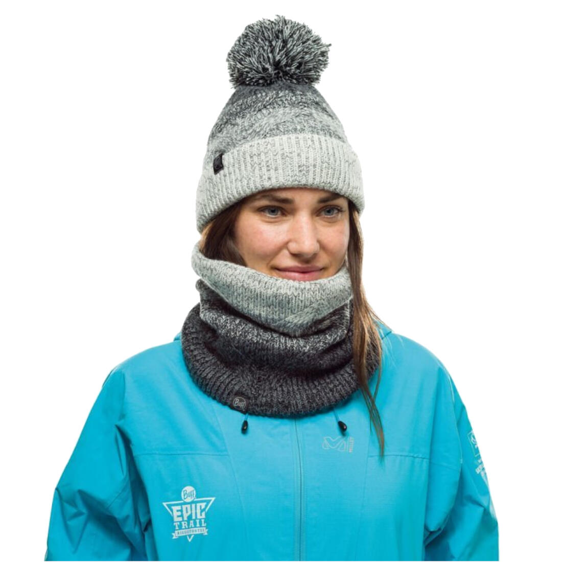 Gorro para mujer Buff Masha en color gris 2/6