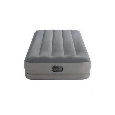 Intex 64112 Twin Dura-Beam Prestige Mid-Rise Luftbett mit USB-Pumpe 99x191x30cm