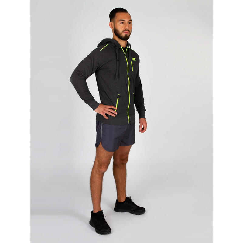 Veste à capuche homme en coton