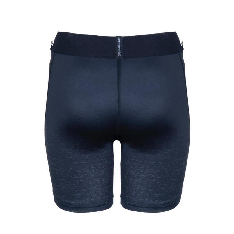 Short/jupe de running 3 en 1 Angy - Noir - Femme