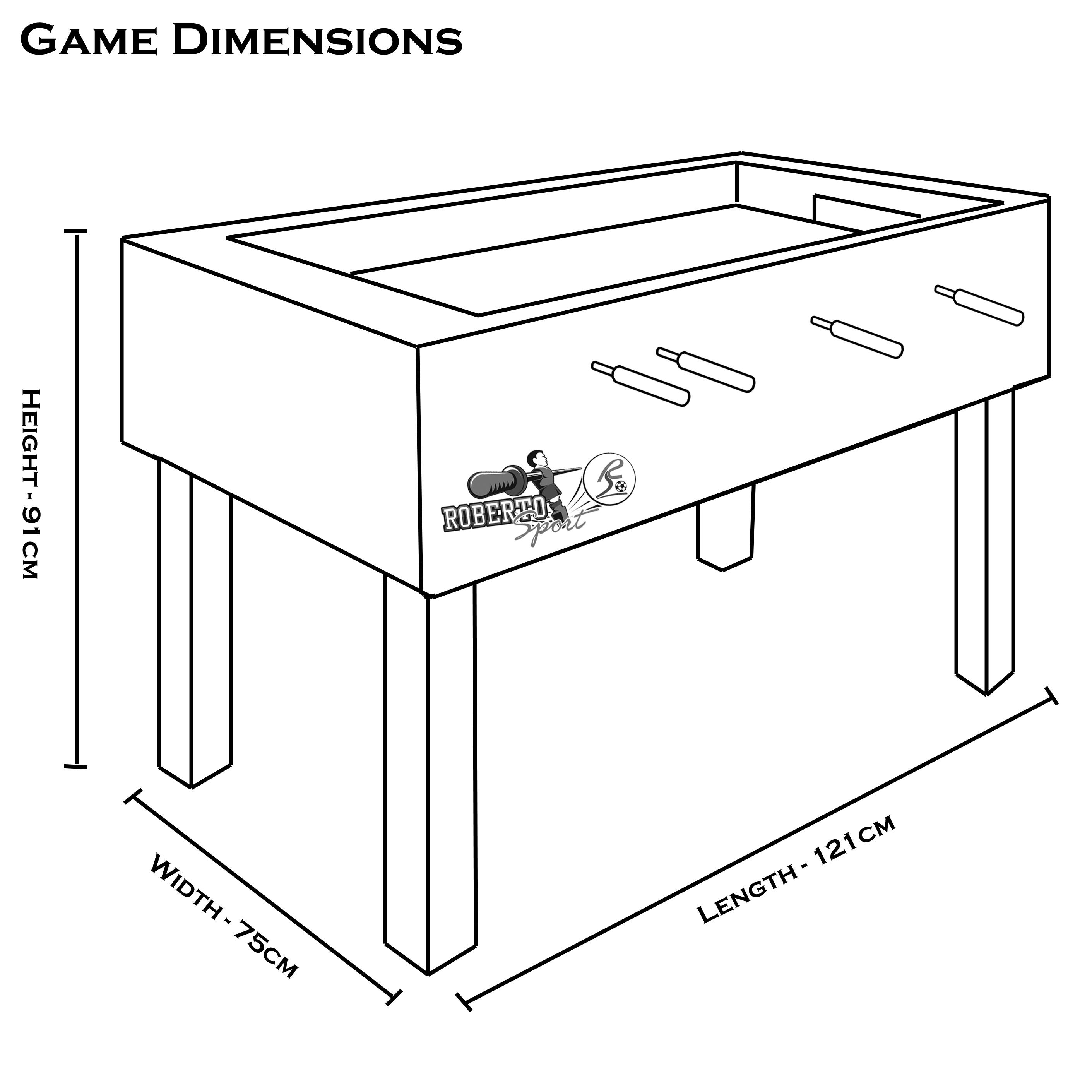 GAME FOOTBALL TABLE 5/5