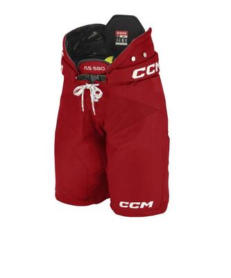 Ijshockeybroek rood volwassenen