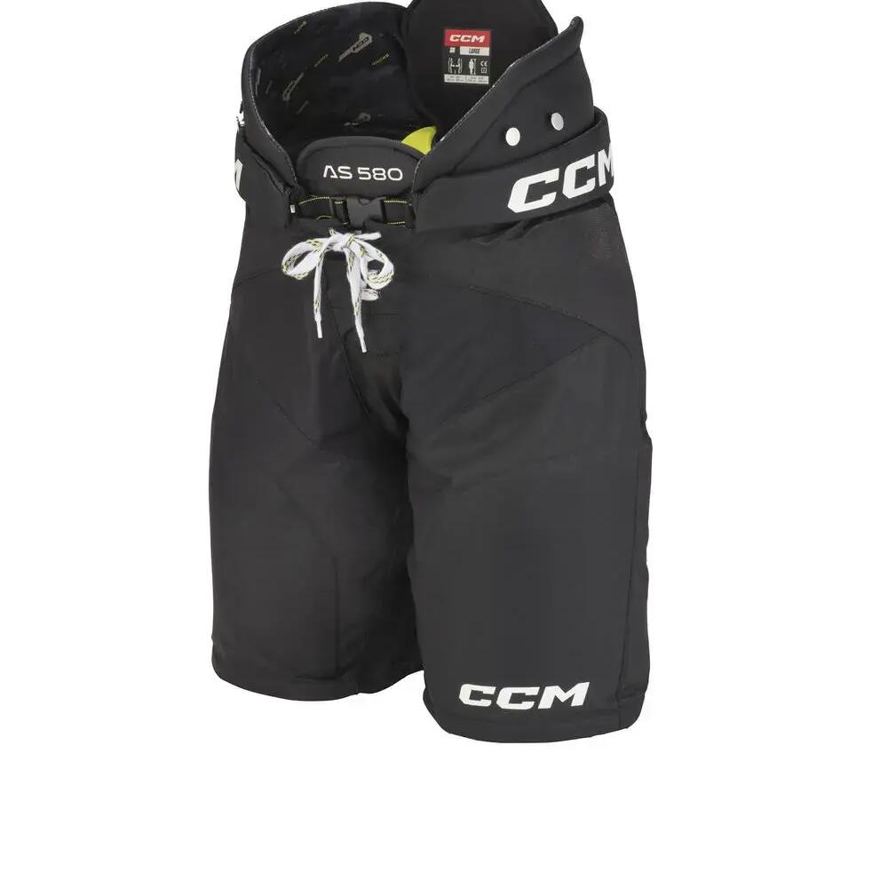 CCM Tacks AS580 Senior Hockey Pants, Black, S adult