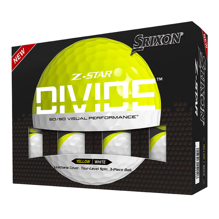SRIXON Z Star Divide Bianco e giallo