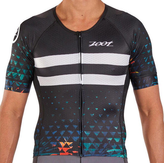 Kurzarm Trikot Herren Triathlon Aero Trikot Design Ali'i ZOOT