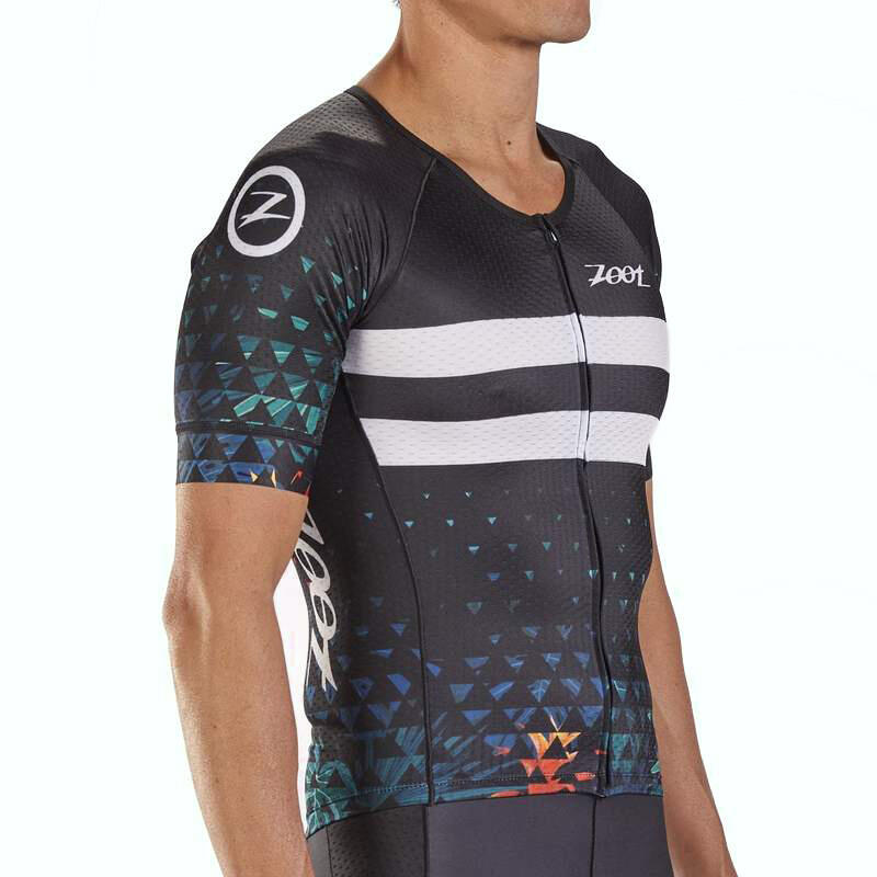 Maillot Triatlon Manga corta Hombre ZOOT AERO LTD AERO SS Negro 4/6