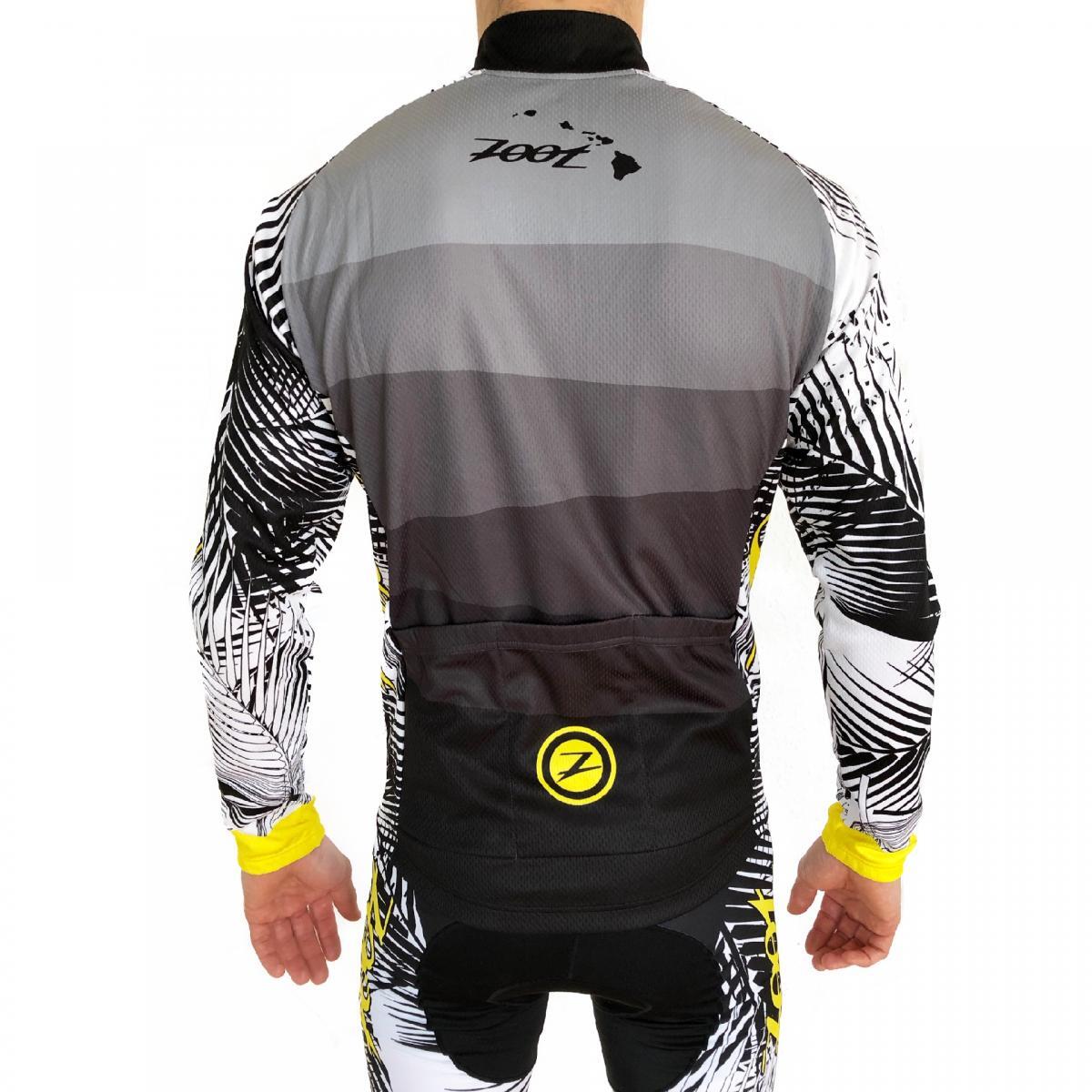 Maillot Ciclismo manga larga Hombre ZOOT PERFORMANCE Negro Blanco 3/3
