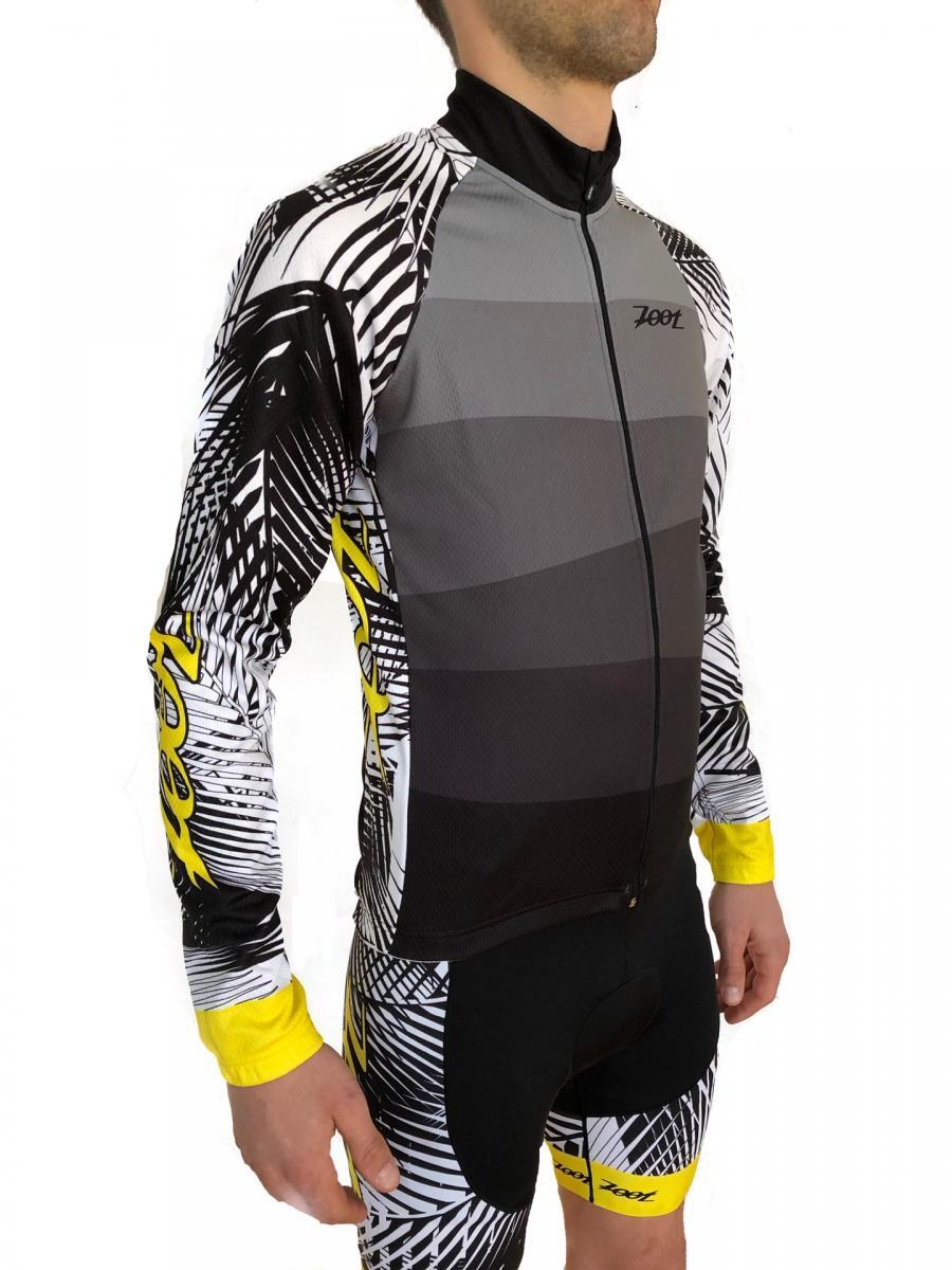 Maillot Ciclismo manga larga Hombre ZOOT PERFORMANCE Negro Blanco 2/3