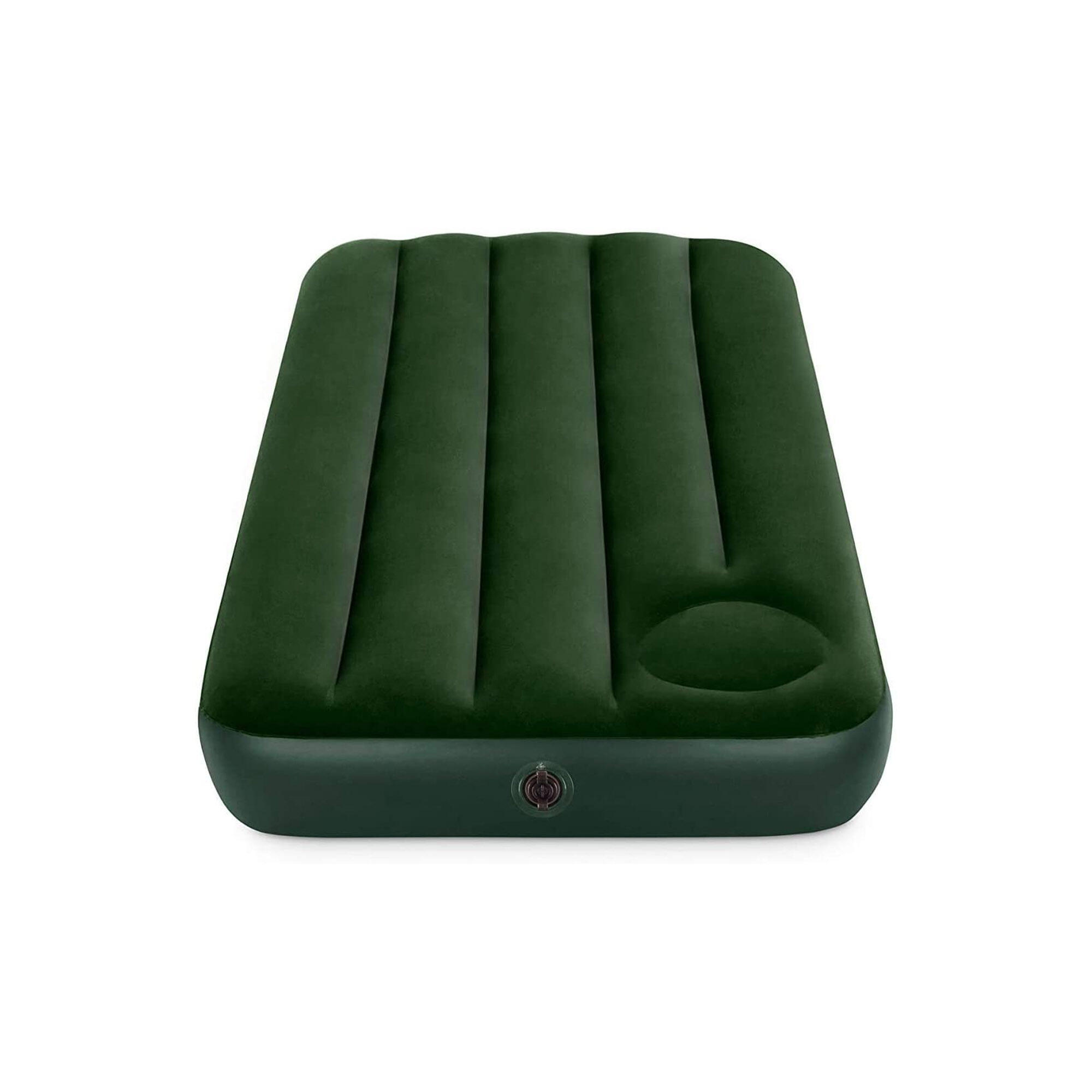 MATELAS GONFLABLE INTEX 1 PERSONNE AVEC POMPE INTEGREE DOWNY 2/5