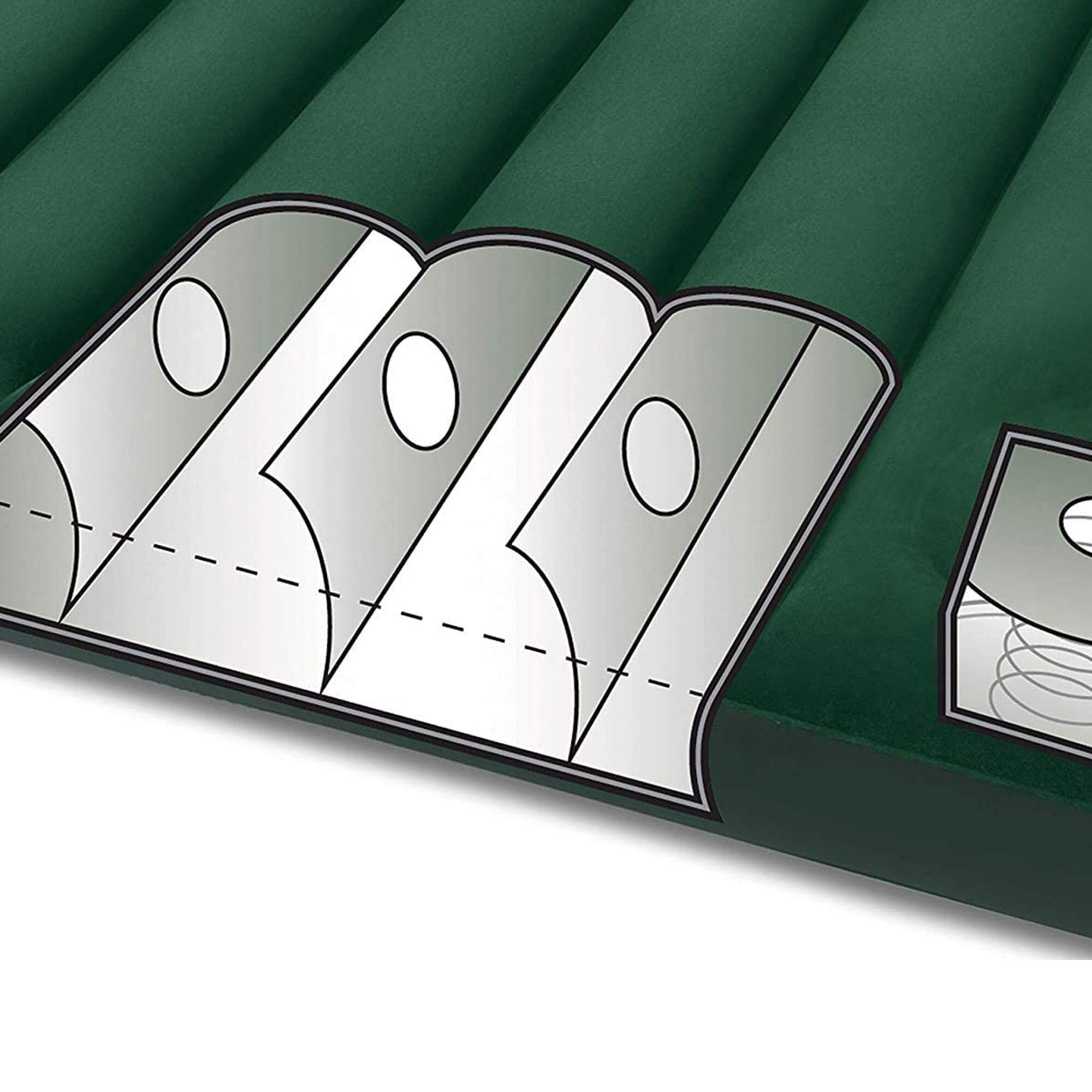 MATELAS GONFLABLE INTEX 1 PERSONNE AVEC POMPE INTEGREE DOWNY 5/5