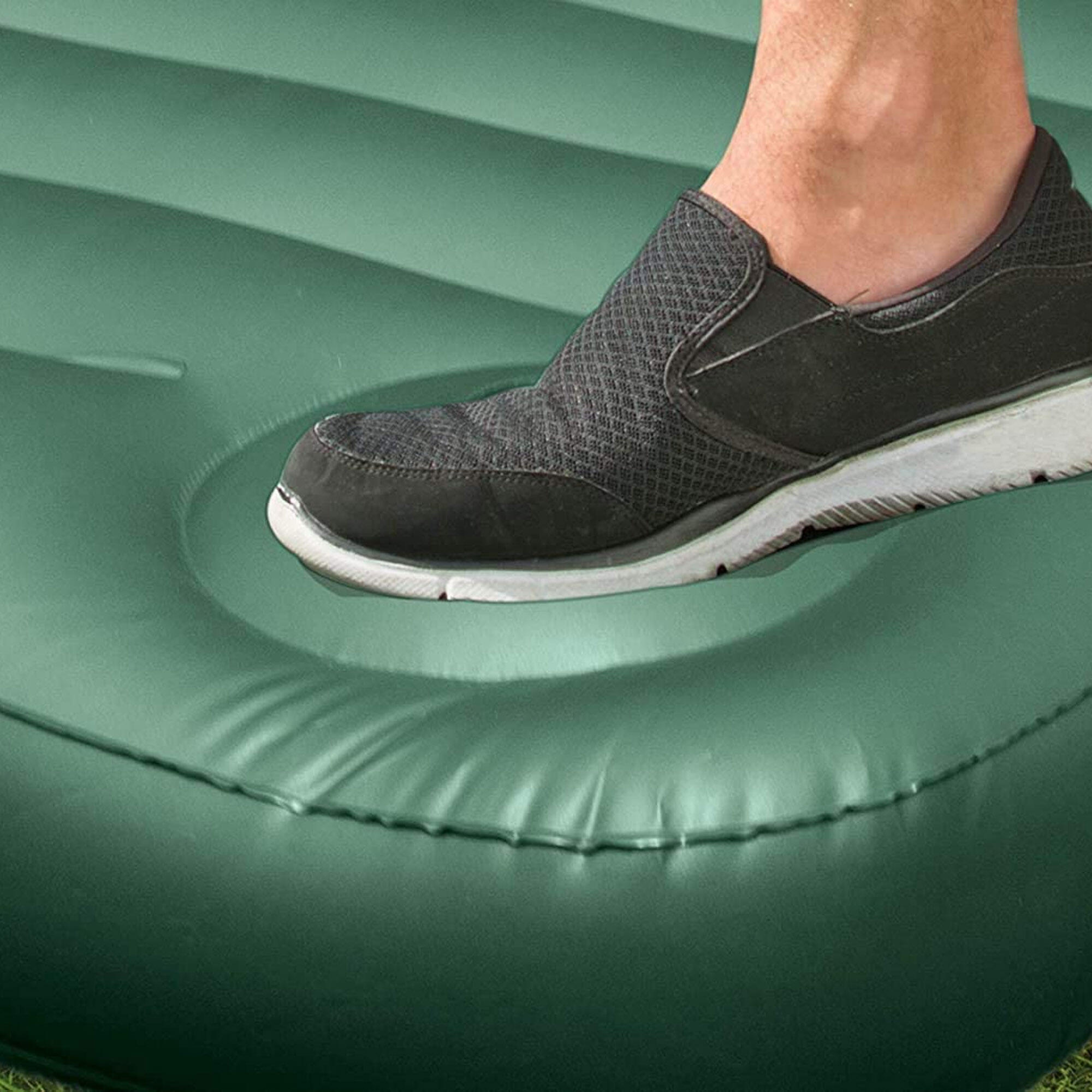 MATELAS GONFLABLE INTEX 1 PERSONNE AVEC POMPE INTEGREE DOWNY 3/5