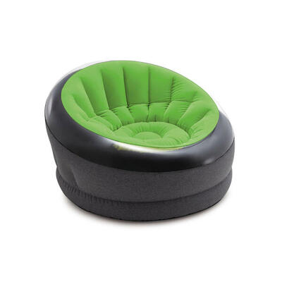 Intex 68581NP - Poltrona Gonfiabile Empire Verde 112x109x69 cm