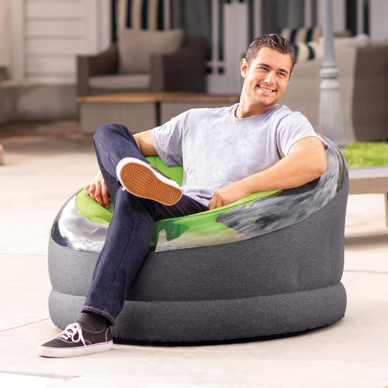 Intex Loungestoel Empire Groen