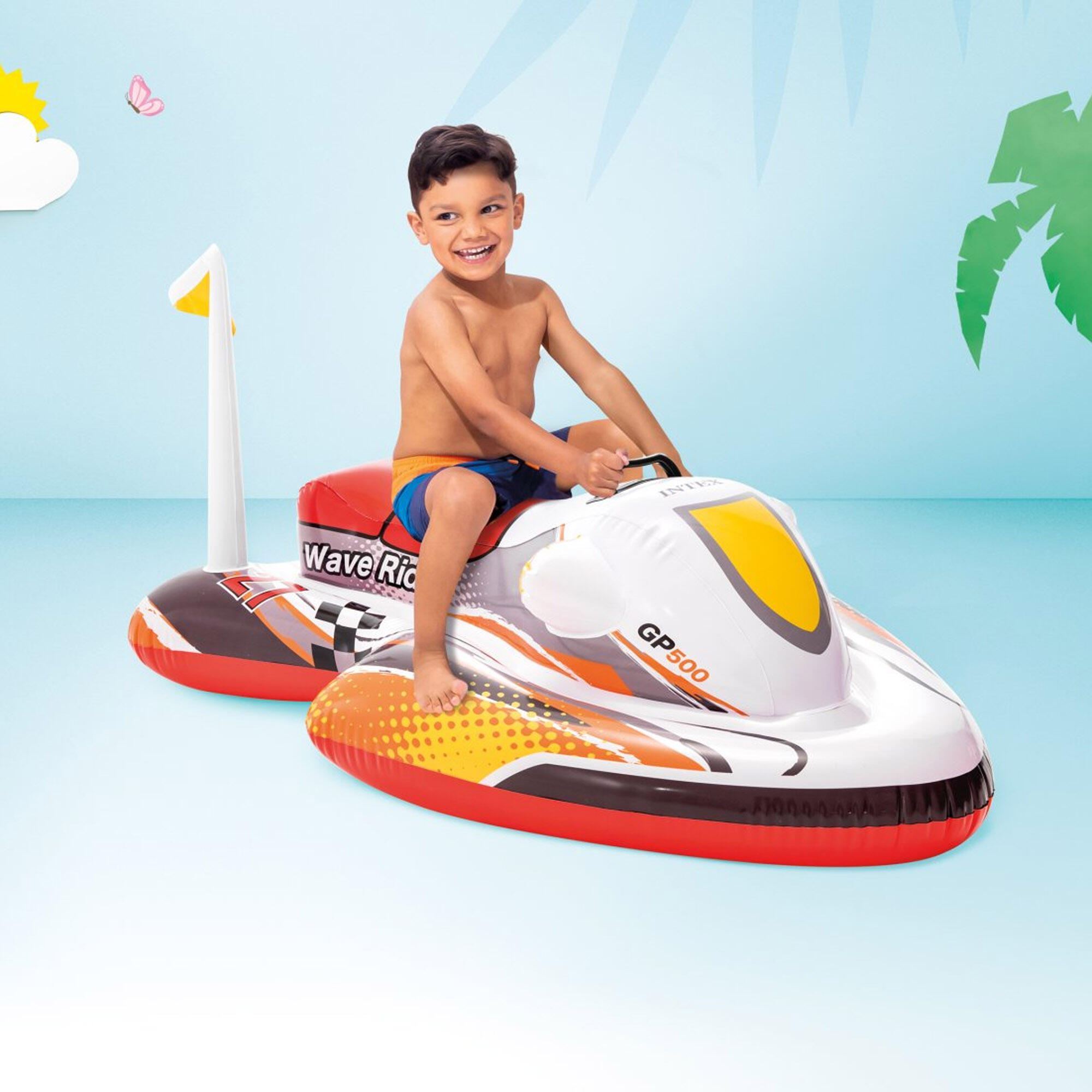 Intex Mota de água insuflável 117x77 cm 3/6
