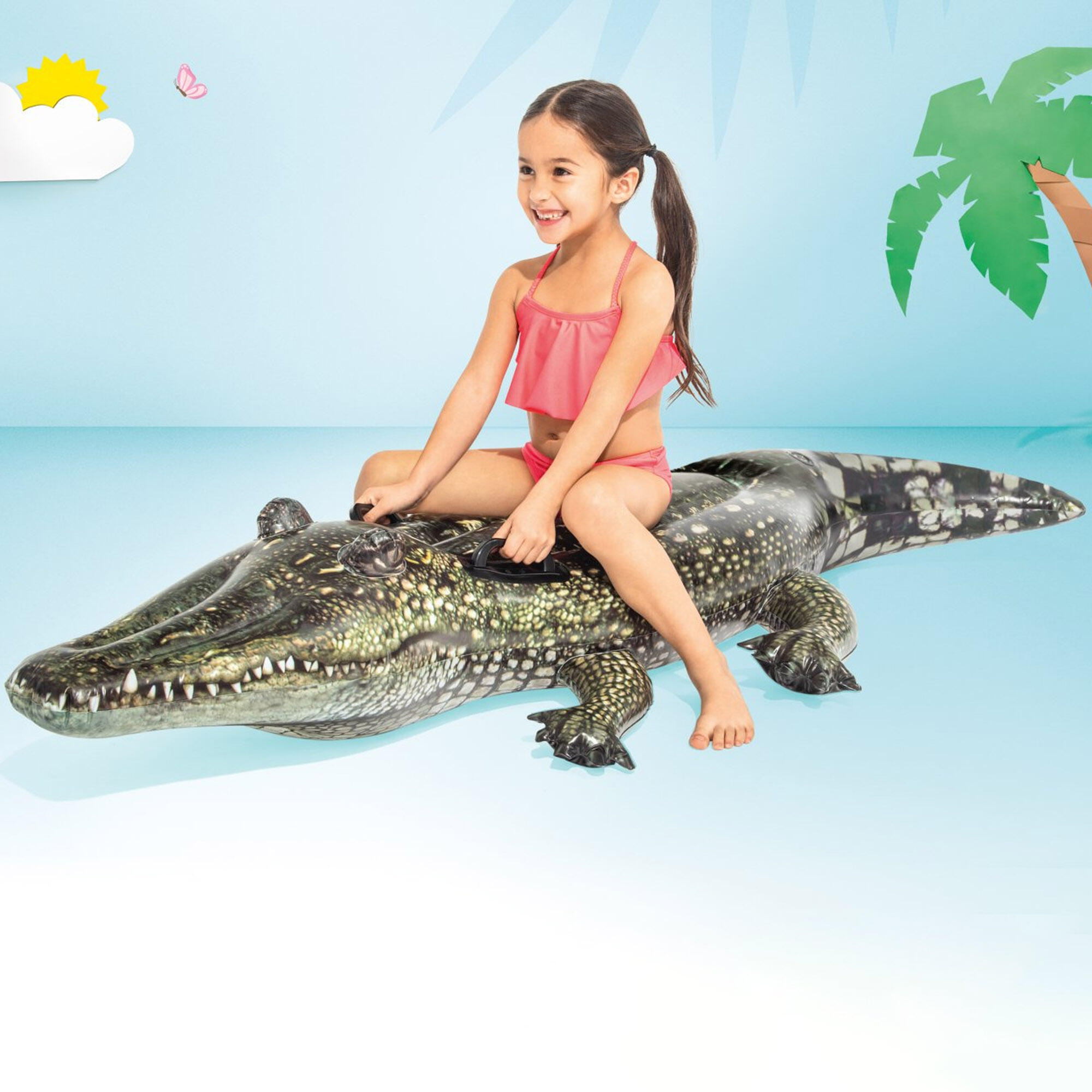 Opblaas Alligator 2/4