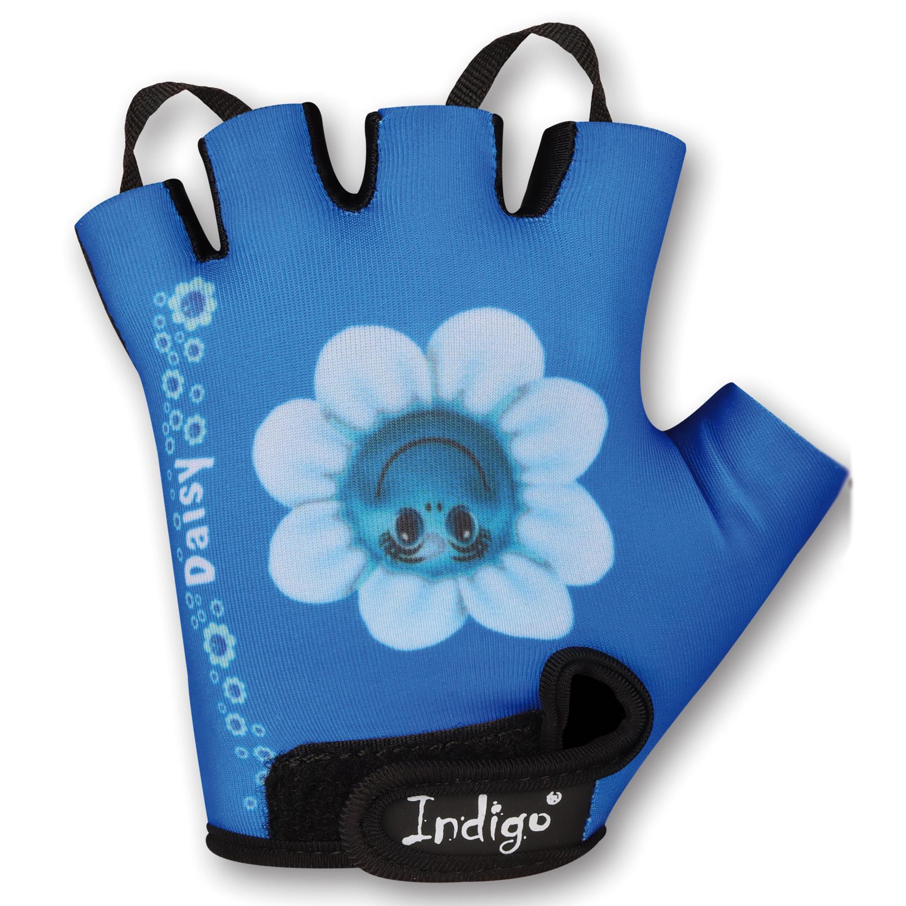 Luvas Ciclismo Criança CHAMOMILE INDIGO 2XS Branco-Azul 2/4