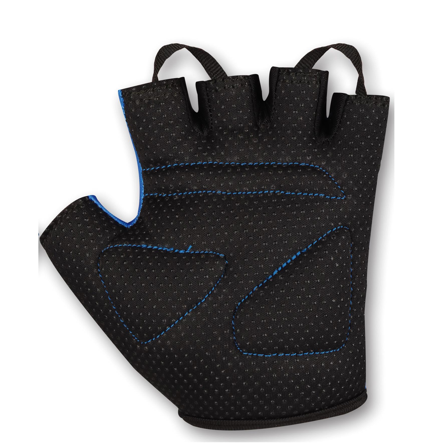 Luvas Ciclismo Criança CHAMOMILE INDIGO 2XS Branco-Azul 3/4