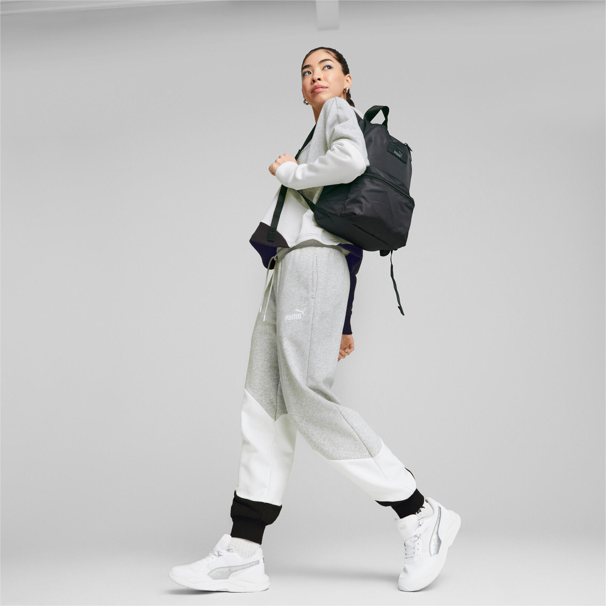 Puma Power Cat Jogginghose im Colorblock Design für Damen 4/5
