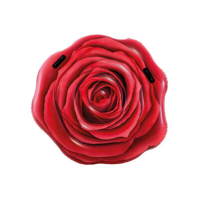 Intex Luftmatratze Rot Rose 137 x 132 cm
