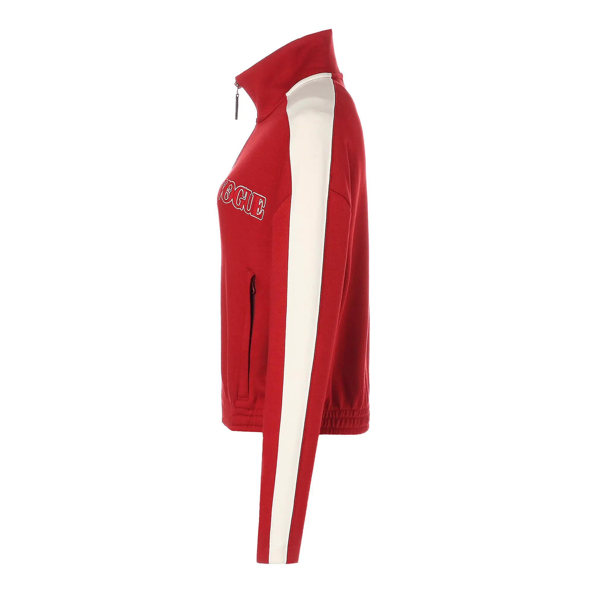 BLUZA DAMSKA ROZPINANA PUMA-KURTKA PUMA  KOLOR CZERWONY 7/7