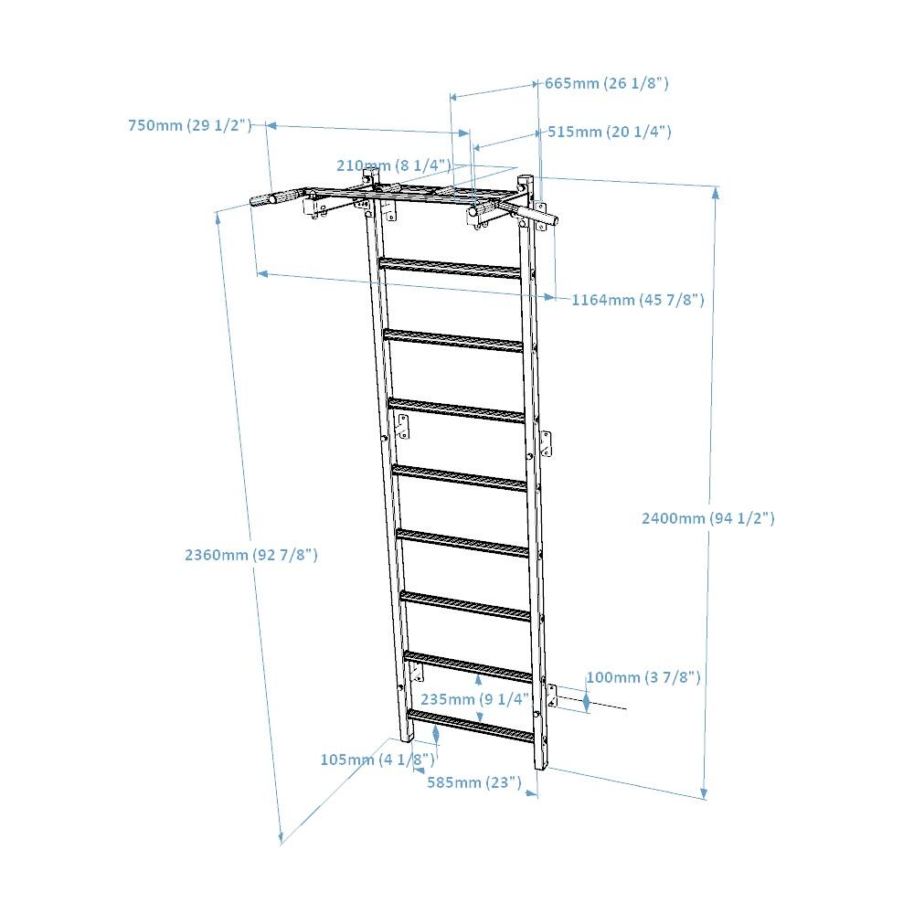 Escalera multifuncional BenchK 721B 7/7