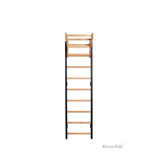 Drabinka gimnastyczna BenchK 711B z drewnianym drążkiem