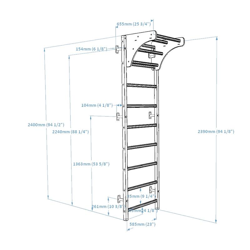 BenchK Sprossenwand System 711W