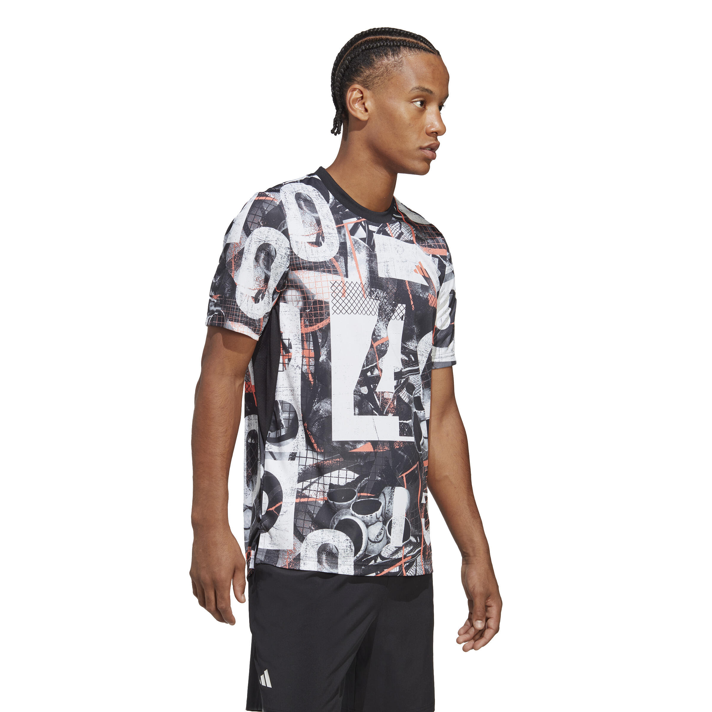 T-shirt adidas Club Graph 3/7