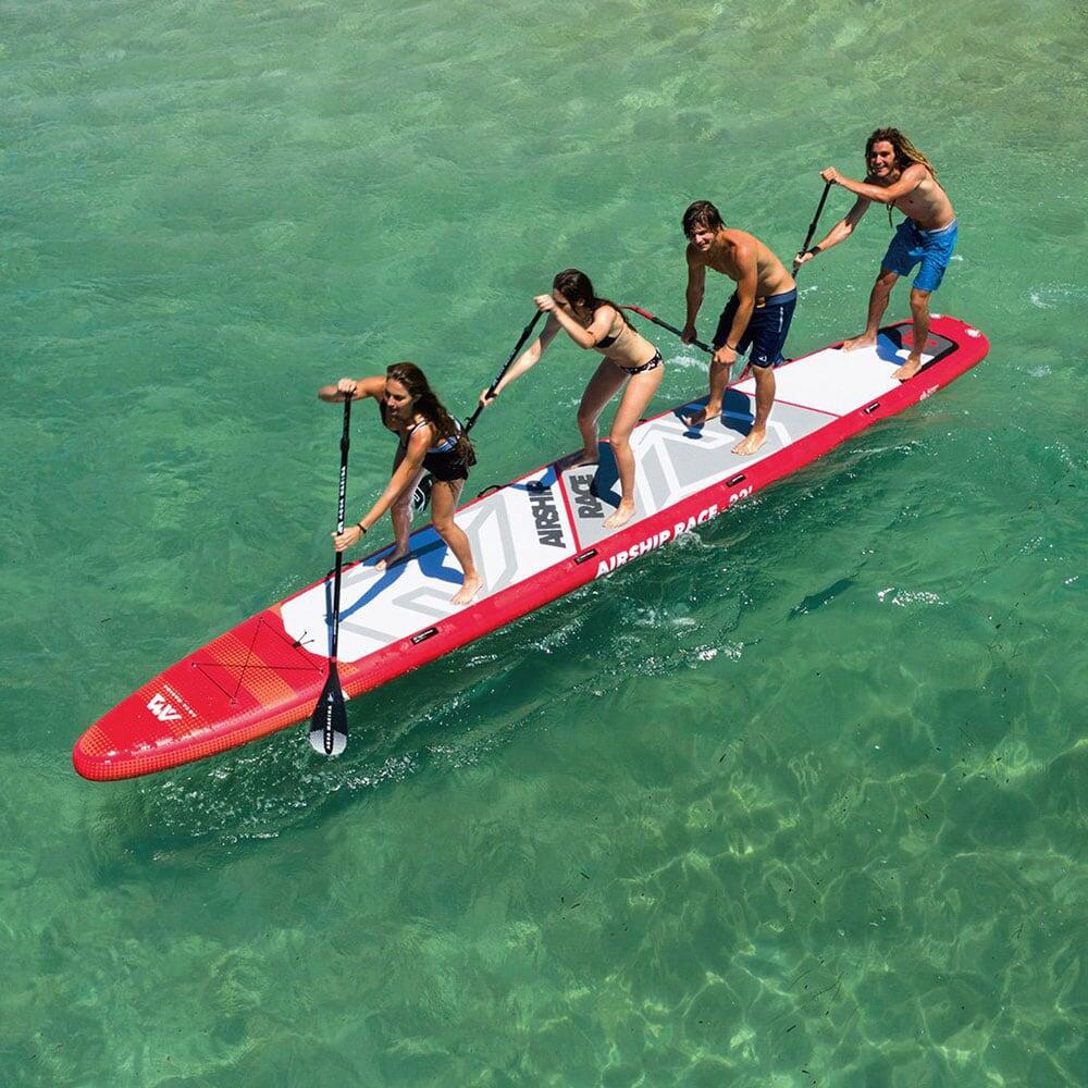 Aqua Marina AirShip Race 22ft/6.7m Multi Person Inflatable Stand Up Paddle Board 2/7