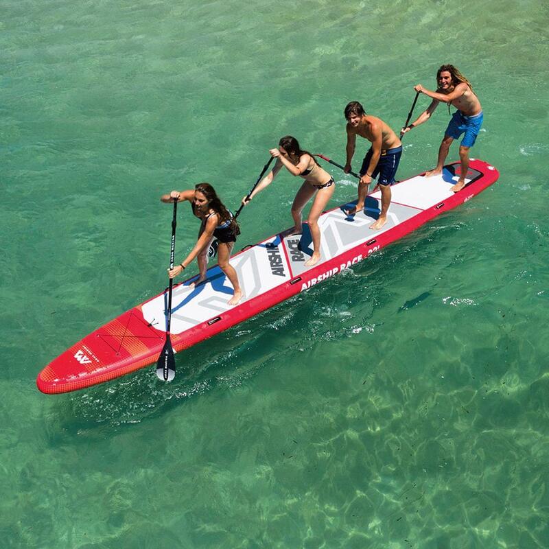 Aqua Marina AirShip Race 22ft/6.7m Multi Person Inflatable Stand Up Paddle Board