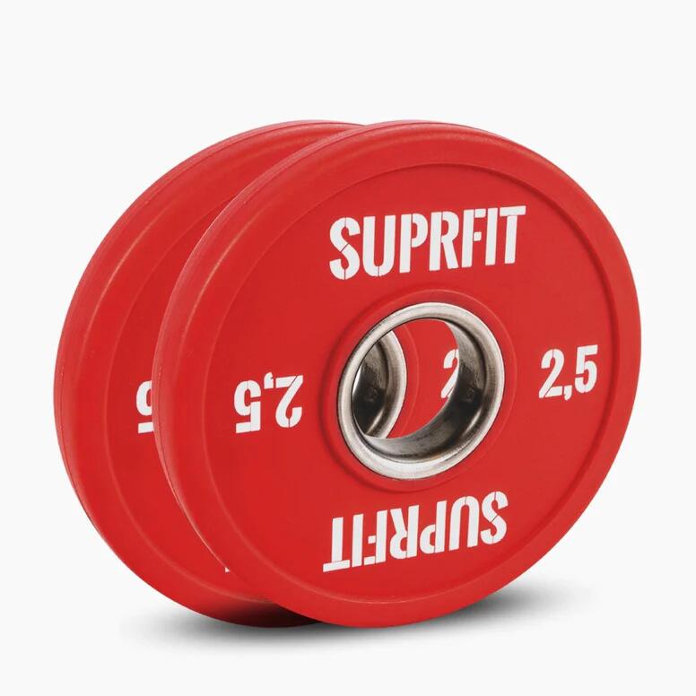 Suprfit Mini Bumper Plates (Paar) - 2,5 kg 2/4