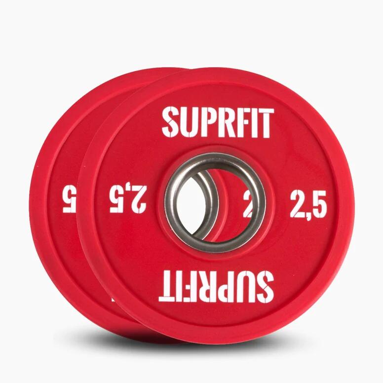 SUPRFIT Suprfit Mini Bumper Plates (Paar) - 2,5 kg