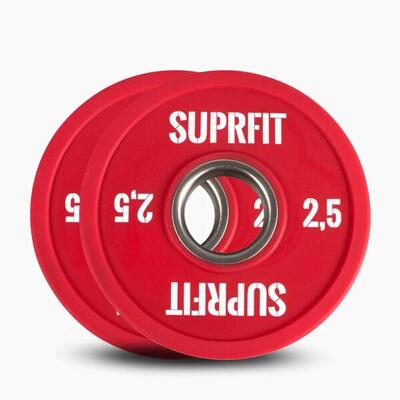 Mini Bumper Plates (coppia) Suprfit - 0.5 kg
