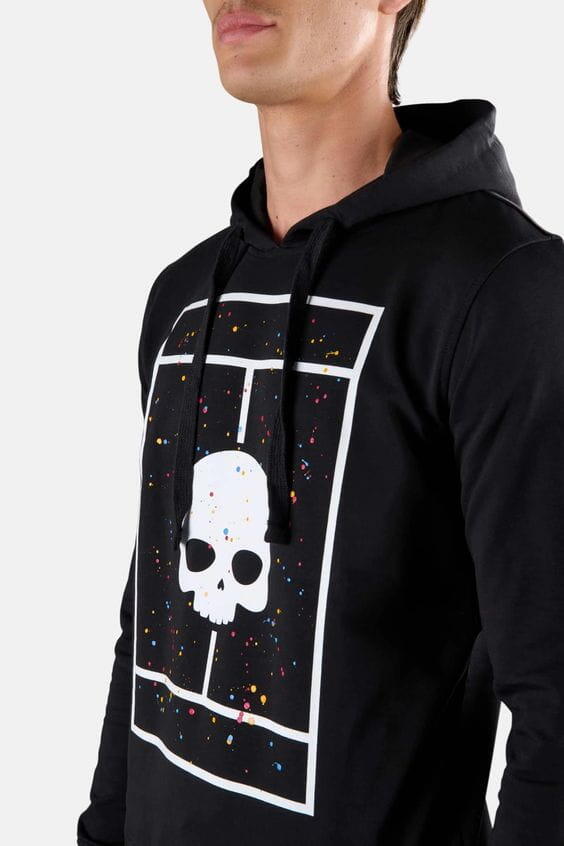 Bluza tenisowa męska Hydrogen Court Hoodie 5/5