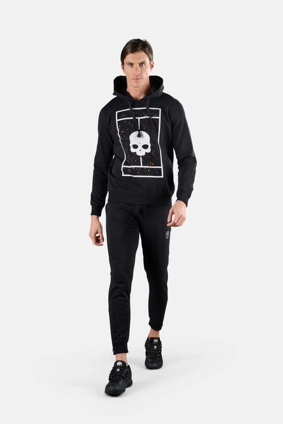 Bluza tenisowa męska Hydrogen Court Hoodie 3/5